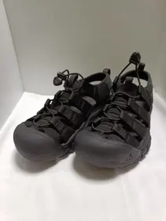 美品 KEEN キーン NEW PORT H2 ニューポート ブラック 27cmのサムネイル