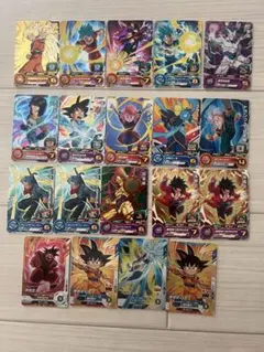 ドラゴンボールヒーローズカード全18枚