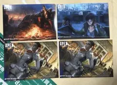 APEX LEGENDS ブロマイド　クリプト　ヒューズ　ローバ　3枚