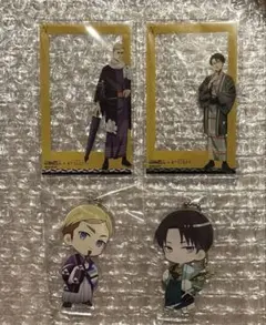 超希少 進撃の巨人 vasaraコラボ 非売品特典 リヴァイ エルヴィン