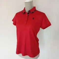 Admiral Golf アドミラルゴルフ　ポロシャツ レッド Mのサムネイル