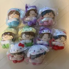 なにわ男子 サンリオ クリップ ローソン コラボ 7体セット - メルカリ