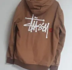 【激レア】STUSSY　パーカー　ダック生地　メンズフルジップアップパーカー