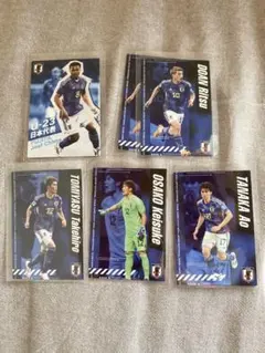 日本代表 トレーディングカードセット カルビーポテトチップス