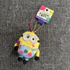 ミニオンズ　カラフルパニック　ぬいぐるみ　マスコット　ストラップ　USJ