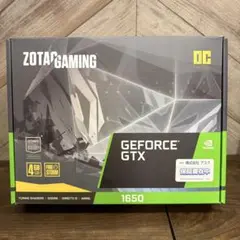 ZOTAC GEFORCE GTX1650 OC 4GB