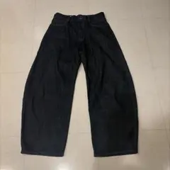 ZARA リジットデニムパンツ 33サイズ