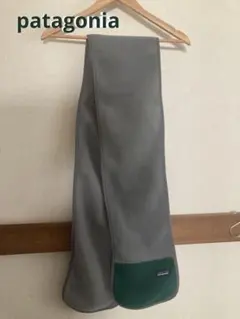 Patagonia マフラー グレー/グリーン ONE