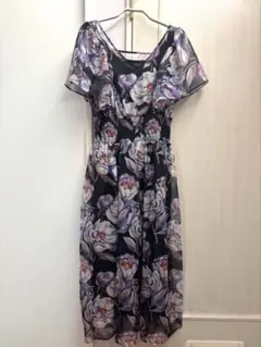 cinematiq ピオニー ワンピース ブラック