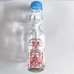 【カイマン】ステッカー付きラムネの空瓶