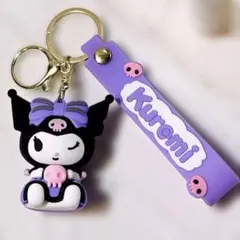 サンリオ クロミちゃん バクくん ピンクverキーホルダー ストラップ 6