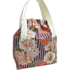 値下げ！巾着型ハンドバッグ 浴衣バック ハンドバッグ 花火大会 和装 和小物