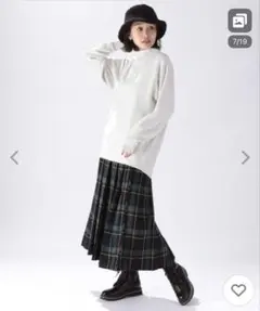 ニコアンド niko and 起毛スムースタートルプルオーバー Mサイズ