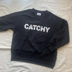 GENERATOR ブラック CATCHY トレーナー