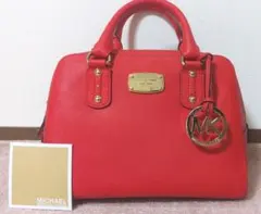 MICHAEL KORS 2way ショルダーバッグ(レッド)