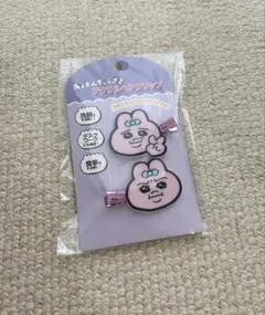 おぱんちゅうさぎ アクリルヘアクリップ 2個セット