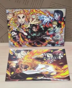 【未開封】劇場版「鬼滅の刃」無限列車編 入場者特典A5イラストカードセット
