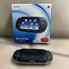 箱付きPS Vita 本体　ソフト、メモリーカード、ARカード　ジャンク品