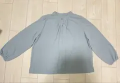 【最終値下げ】しまむら 水色ブラウス Lサイズ