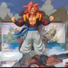 一番くじ　ドラゴンボールC賞　超サイヤ人4ゴジータ　G賞アクリルスタンド付き