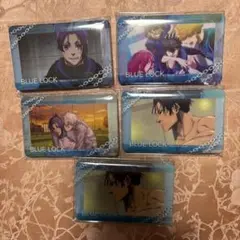 ブルーロック スクエア缶バッジ 縁日 Flower マズル 箔押し 2box