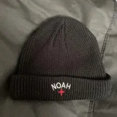 NOAH ビーニー ニット帽 ブラック