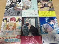 ミユキ蜜蜂 野良猫と狼 全巻まとめ売り 4巻特典ペーパー イラスト