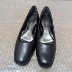 OFFICE SUPPORT パンプス 黒　23.5cm　4Eのサムネイル