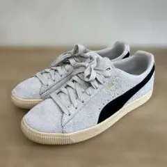 PUMA CLYDE HAIRY SUEDE SEDATE GRAYC p001