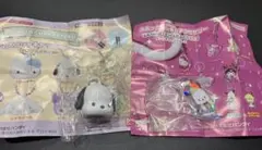 ポチャッコ　マスコットキャップチャーム ふらっとめじるしアクセサリー セット