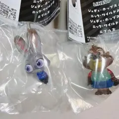ズートピア2 めじるしアクセサリー ジュディ　二ブルズ　まとめ売り