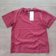 UNIQLO キッズ Tシャツ レッド 120