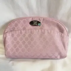 CELINE セリーヌ ポーチ マカダム柄 ピンク