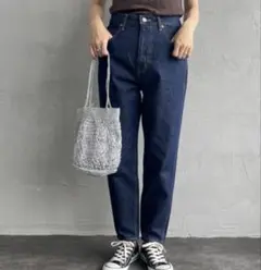 【超美品】 THE SHINZONEキャロットデニム 34のサムネイル