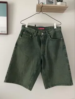 Supreme Baggy Denim Short green 緑　サイズ30のサムネイル