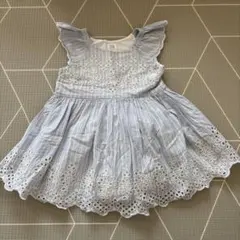 baby GAP ストライプ 刺繍 ワンピース 18-24ヶ月 ブルマ付きのサムネイル