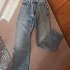 SOMETHING ストレートデニム W58 H86