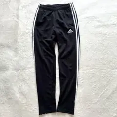 adidas アディダス トラックパンツ ジャージ ブラック　定番　Sサイズ