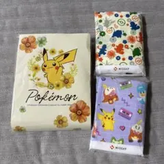 ポケモン 花柄 エコバッグ　おまけ付き NISSAY