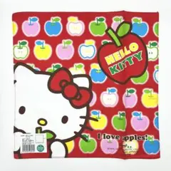 ② サンリオ HELLO KITTY キティ ハンカチ アップル 2005年