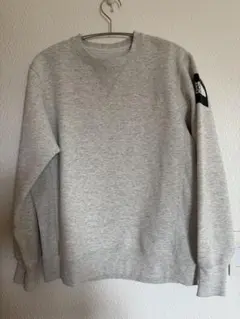 THE NORTH FACE グレー クルーネック トレーナー