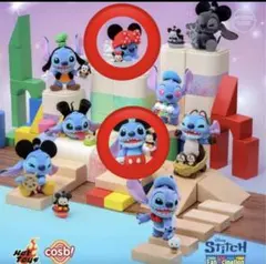 専用　ホットトイズ コスビ　スティッチ　ミッキー、チップデール