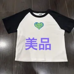 【美品】LOVE BOAT ハートロゴ Tシャツ 半袖　フリーのサムネイル