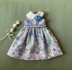 リカちゃん服 ブライスアウトフィット ワンピース ハンドメイドのサムネイル