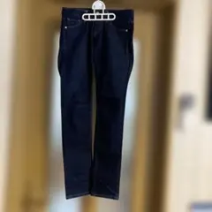 ダークブルー ストレートデニム