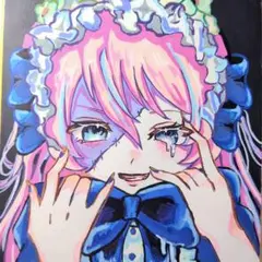 オリジナル手描きアナログイラスト