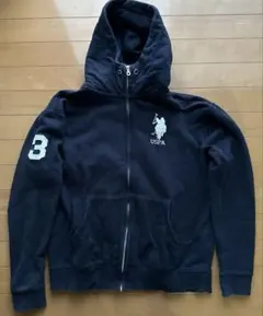 U.S. POLO ASSN. ネイビー パーカー　USポロ