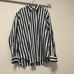 ROSSO ストライプ 長袖シャツ Mのサムネイル