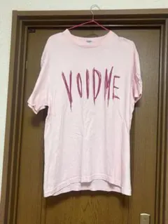 大森靖子 VOIDME ロゴプリント 半袖Tシャツ ピンク