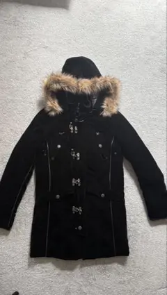 美品 [fmt] ダッフルコート フォックス ファー付 アウター ウール 